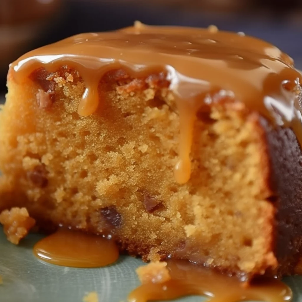 Easy Brown Sugar Caramel Pound Cake Ready in 1 Hour - Recipe Image