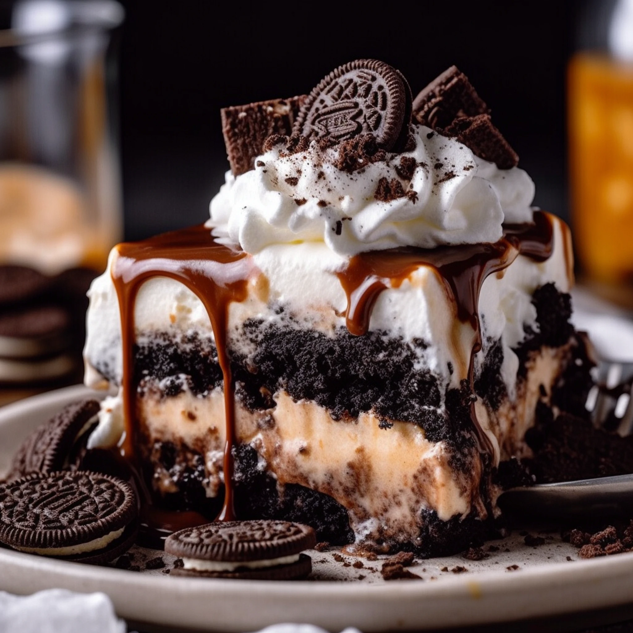 Minute Easy Brownie Ice Cream Cake Recipe - Recipe Image