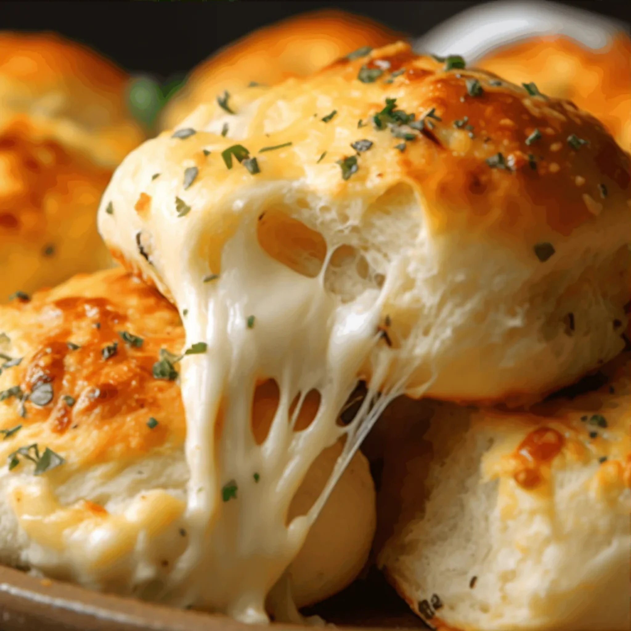 Gooey Mozzarella Biscuit Bombs: Easy Healthy Recipe - Recipe Image