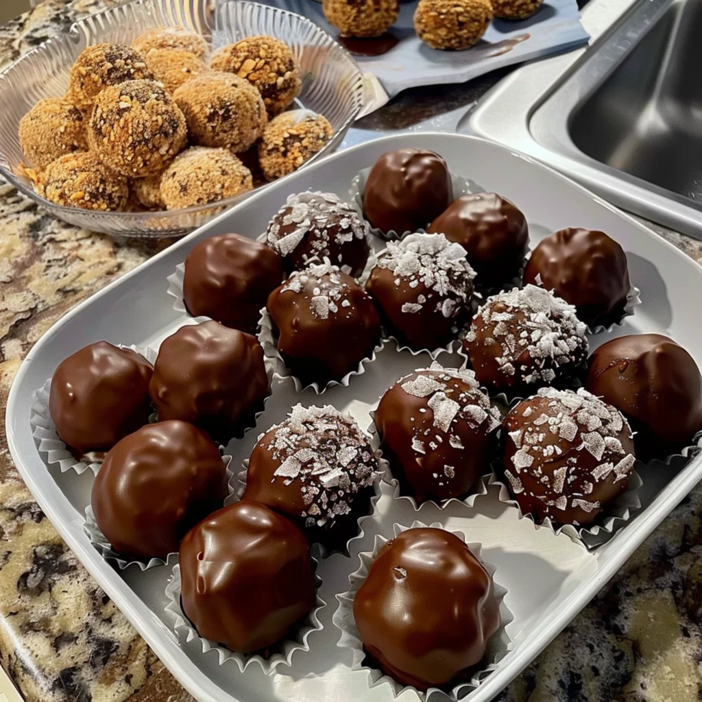 Minute Healthy Peanut Butter Balls Recipe - Recipe Image