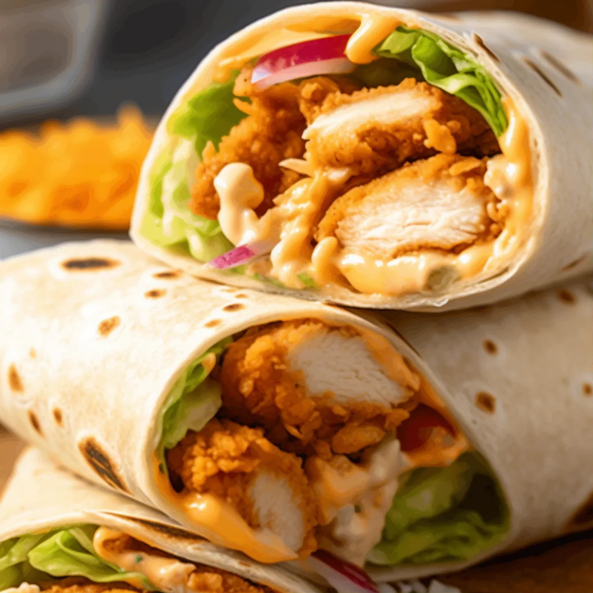 Easy Southwestern Chicken Wraps: Healthy Recipe at Home - Recipe Image