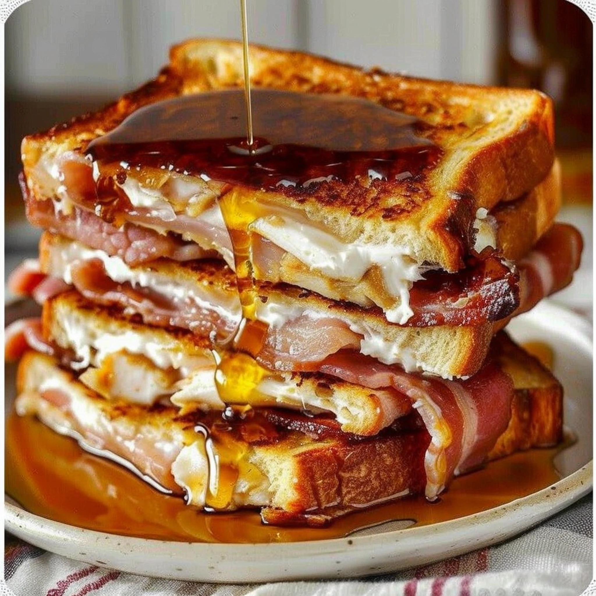 Easy Bourbon Maple Bacon French Toast Recipe to Try - Recipe Image