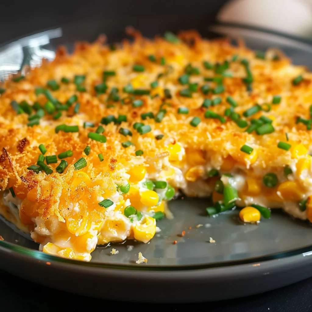 Cheddar Sweet Corn Pie: Healthy Recipe Ready in 30 Minutes - Recipe Image