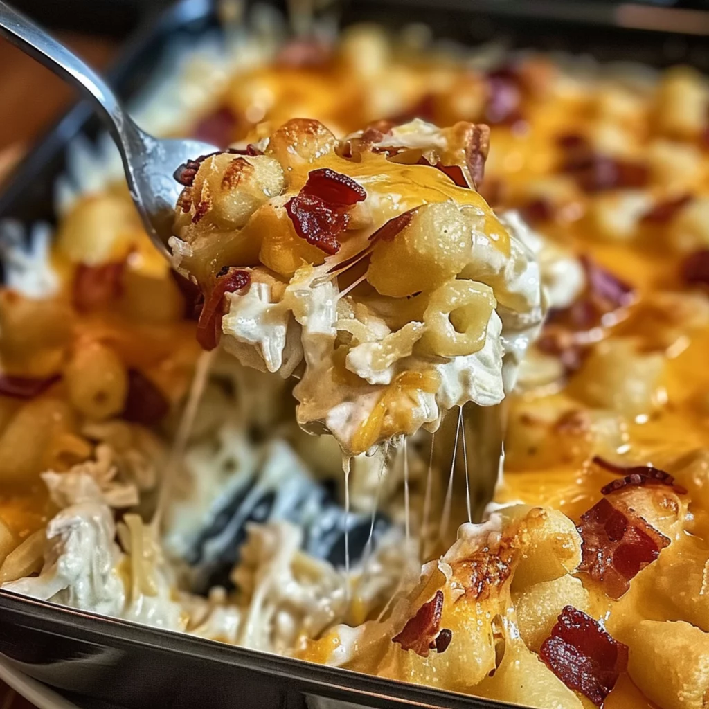Minute Chicken Bacon Crunch Casserole Recipe - Recipe Image