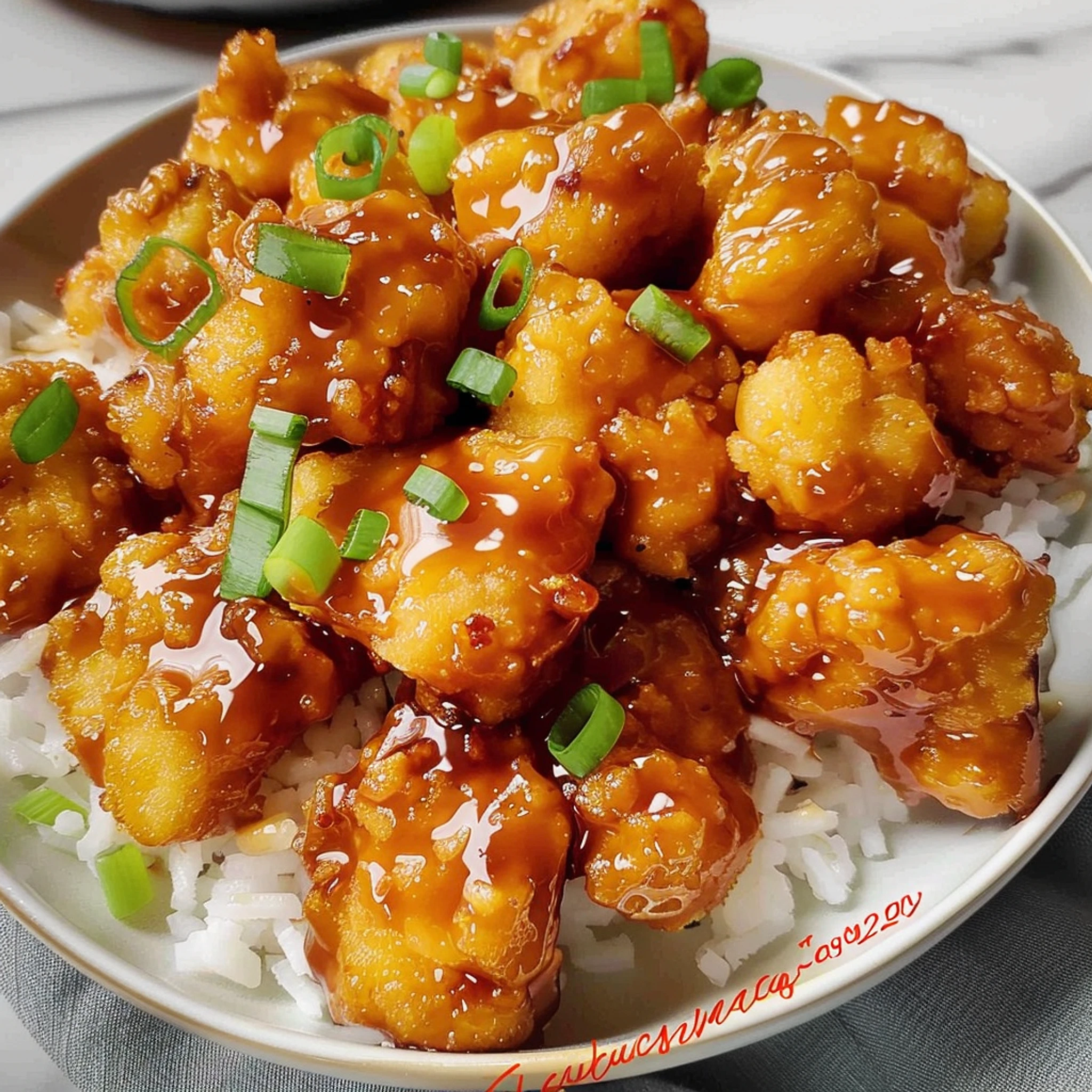 Ingredient Pineapple Orange Chicken in 30 Minutes - Recipe Image