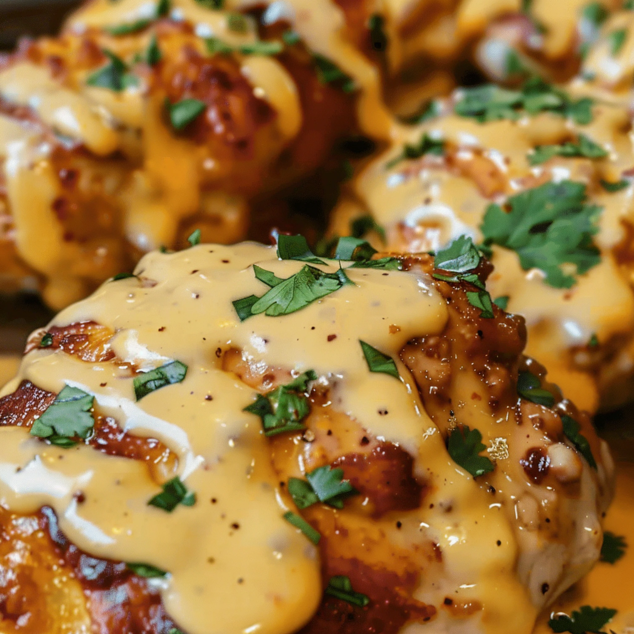 Easy Mexican Chicken with Cheese Sauce for Healthy Meals - Recipe Image