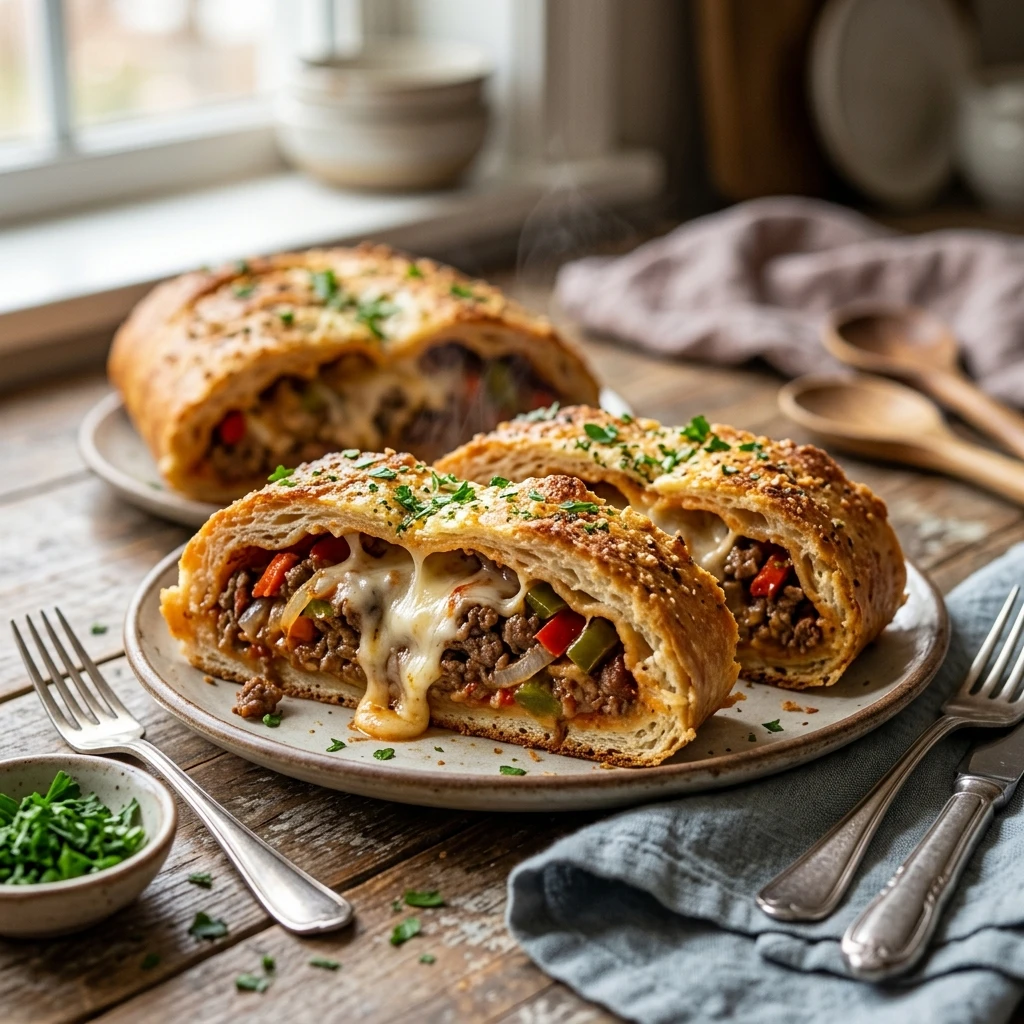 Cheesy Garbage Bread Recipe Everyone Will Crave - Recipe Image