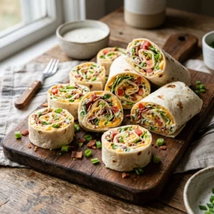 Cheesy Bacon Ranch Wraps Everyone Will Crave - Recipe Image