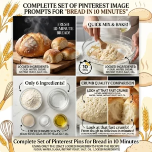 Bread in 10 Minutes That Turns Out Perfect Every Time - Recipe Image